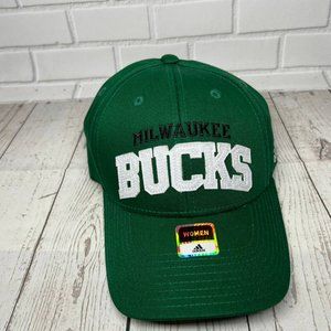 Milwaukee Bucks NBA‎ Adidas Hat Snapback Cap Green New Women